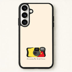 Documenting My Hot Girl Summer Camera Phone Case for Galaxy S26 Plus