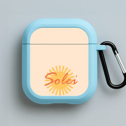Abstract Sun Solei Blue AirPods Case