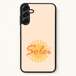 Abstract Sun Solei Phone Case for Galaxy A17