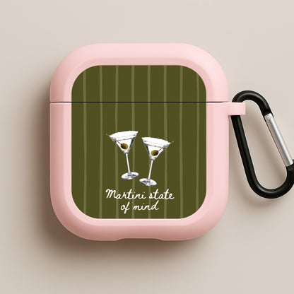 Martini State Of Mind Pink AirPods Case
