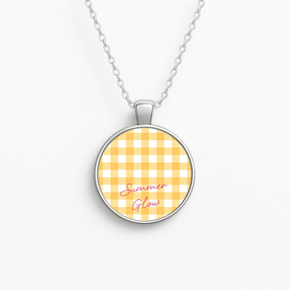 Tartan Summer Glow Necklace