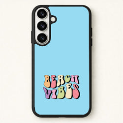 Pastel Beach Vibes Phone Case for Galaxy S26 Plus