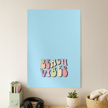 Pastel Beach Vibes Poster