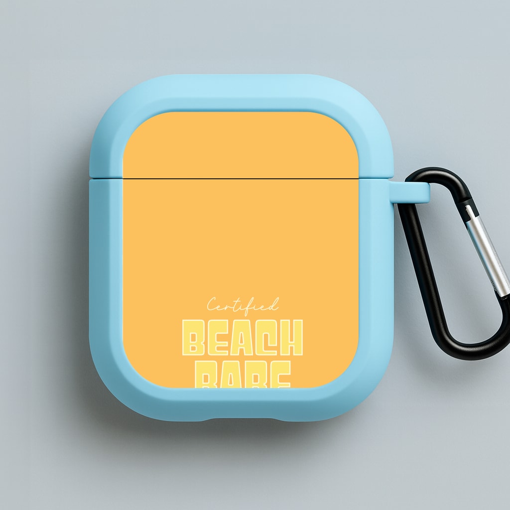 Certified Beach Babe Blue AirPods Case