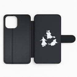 Witches Outline - Hocus Halloween Flip Phone Case