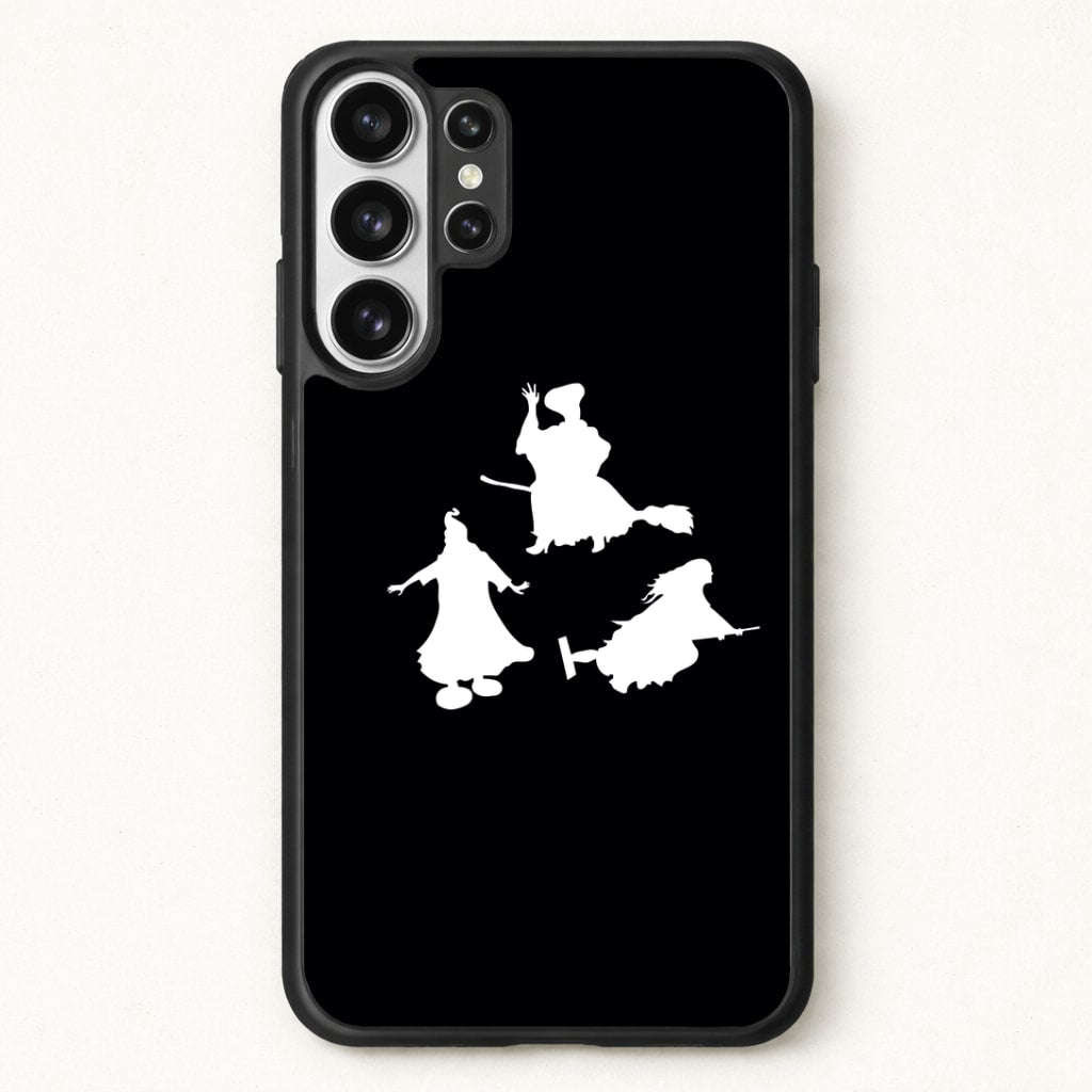 Witches Outline - Hocus Halloween Phone Case for Galaxy S26 Ultra