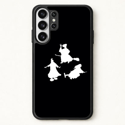 Witches Outline - Hocus Halloween Phone Case for Galaxy S26 Ultra