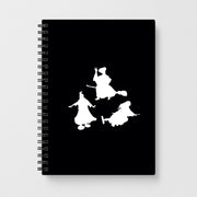 Witches Outline - Hocus Halloween Notebook 1