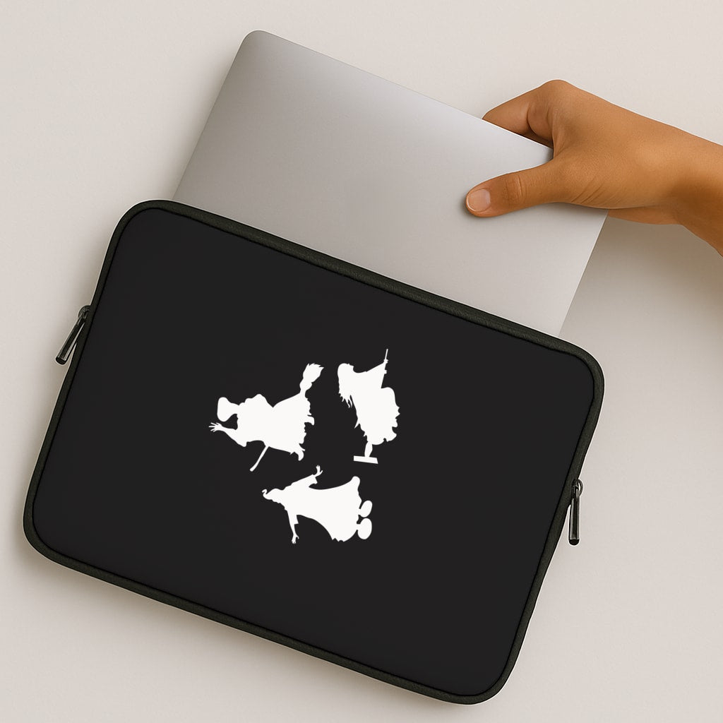 Witches Outline - Hocus Halloween MacBook Case