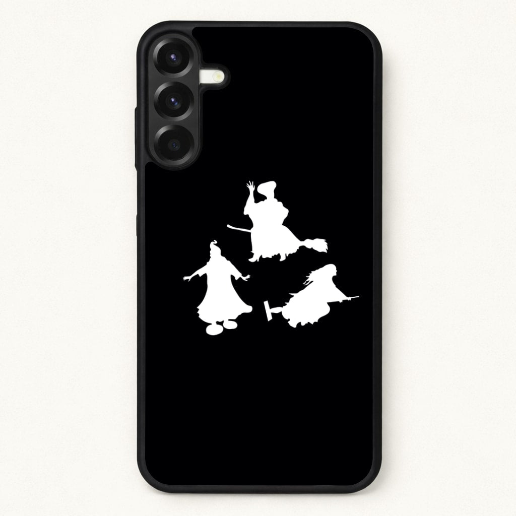 Witches Outline - Hocus Halloween Phone Case for Galaxy A17