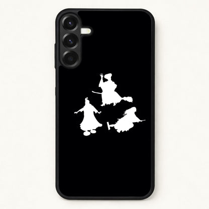 Witches Outline - Hocus Halloween Phone Case for Galaxy A17