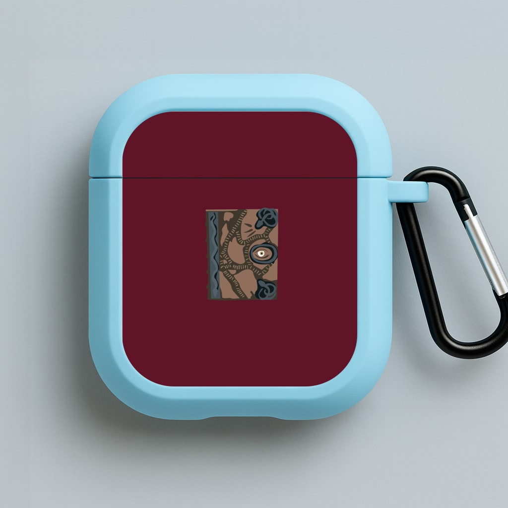 Manual Of Witchcraft - Hocus Pocus Blue AirPods Case