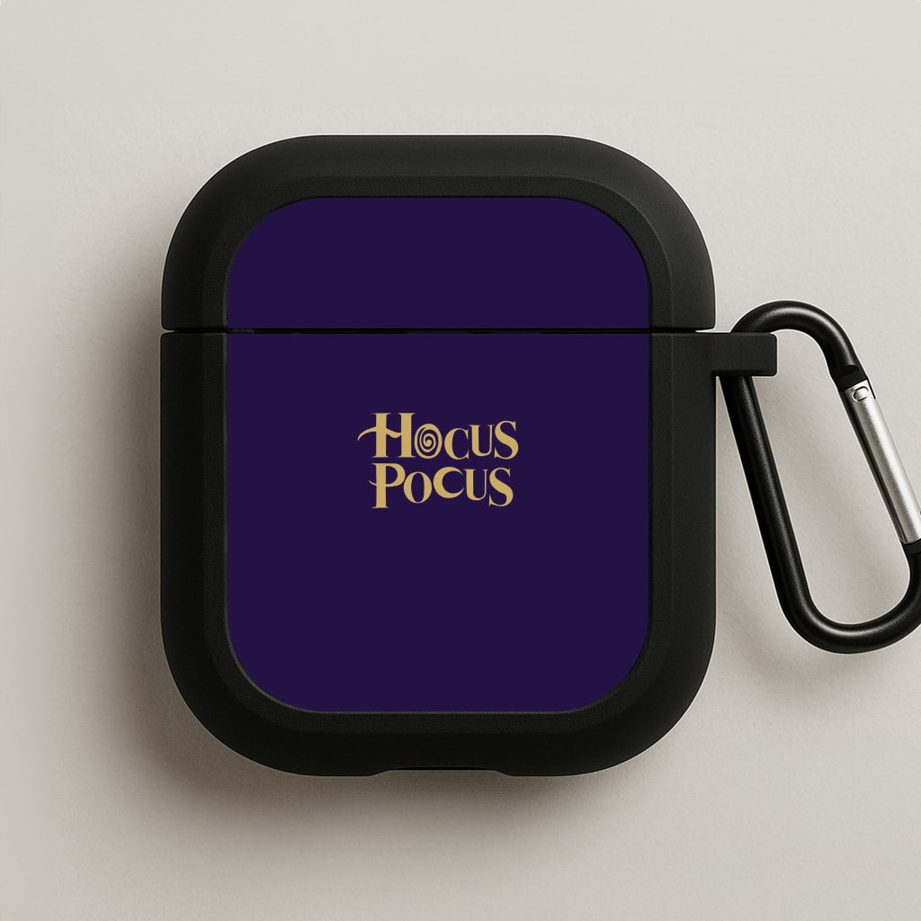Text - Hocus Halloween AirPods Case