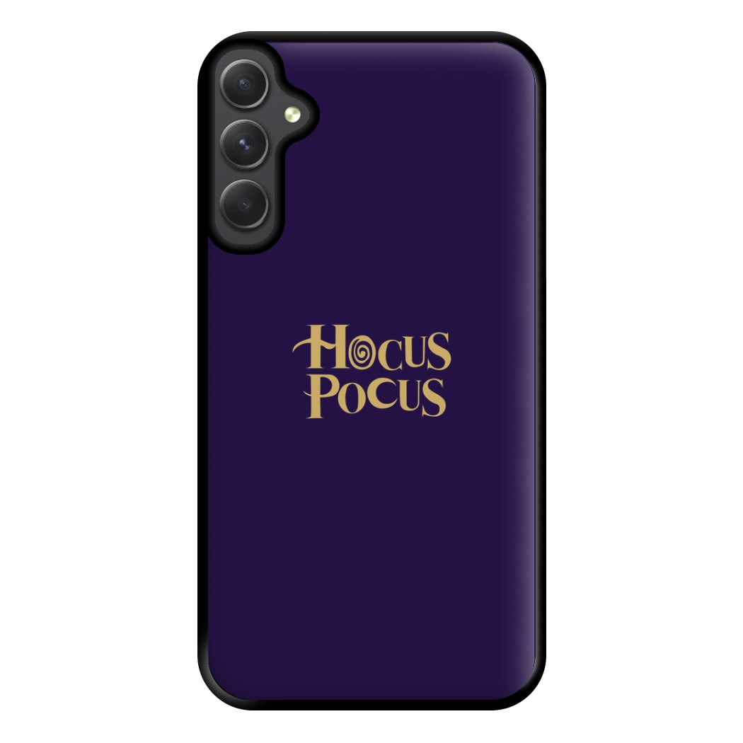 Text - Hocus Halloween Phone Case for Galaxy A14