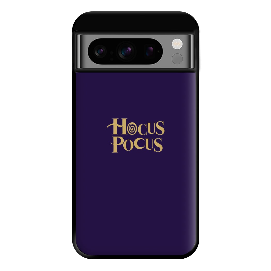 Text - Hocus Halloween Phone Case for Google Pixel 8 Pro