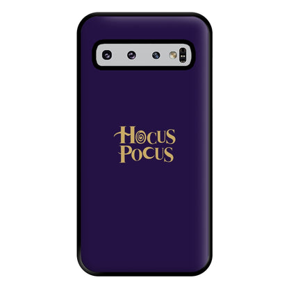 Text - Hocus Halloween Phone Case for Galaxy S10 Plus