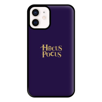 Text - Hocus Halloween Phone Case for iPhone 13 Mini