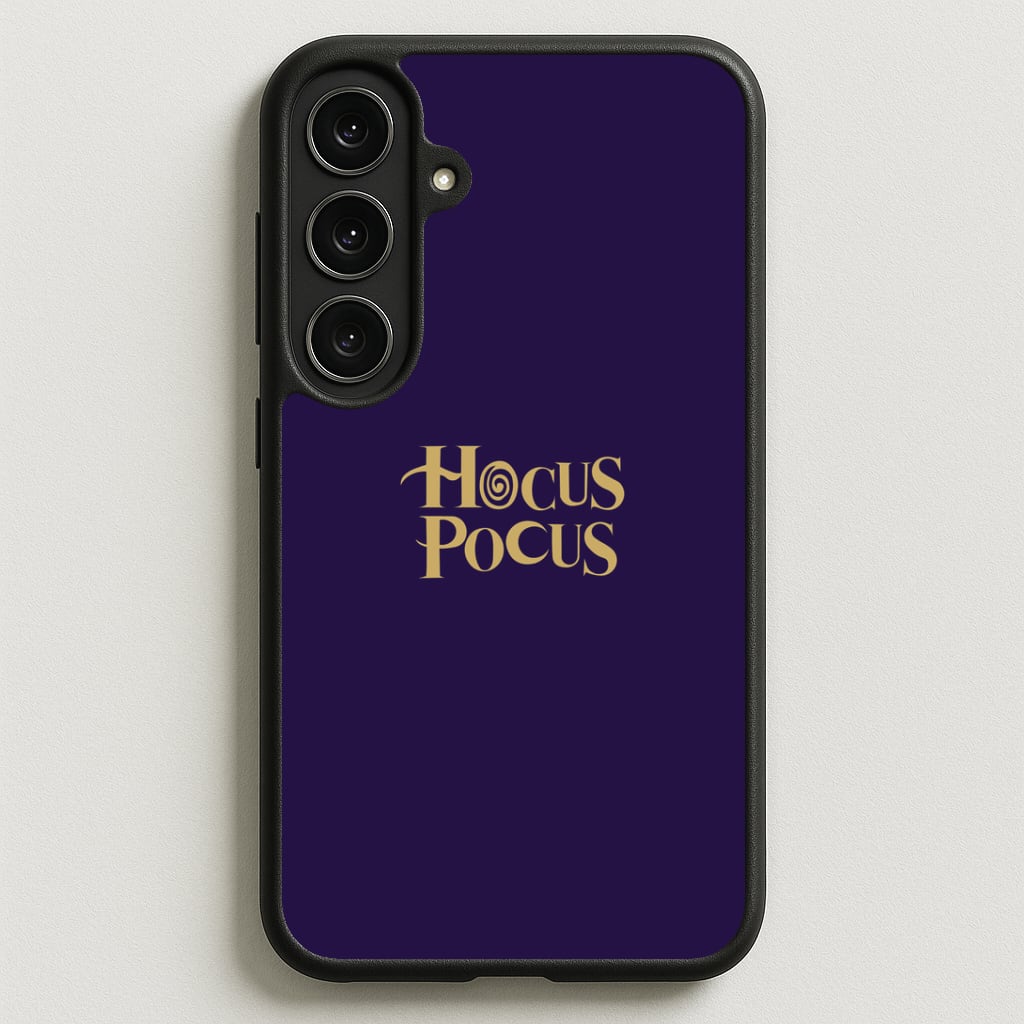 Text - Hocus Halloween Phone Case for Galaxy S25FE
