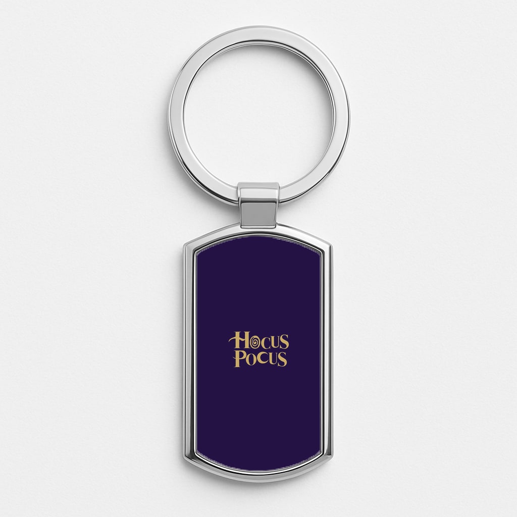 Text - Hocus Halloween Luxury Keyring