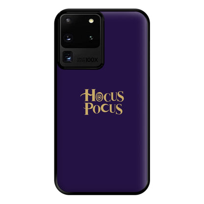 Text - Hocus Halloween Phone Case for Galaxy S20 Ultra