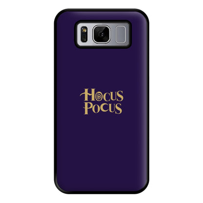 Text - Hocus Halloween Phone Case for Galaxy S8 Plus