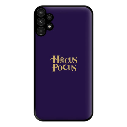 Text - Hocus Halloween Phone Case for Galaxy A13