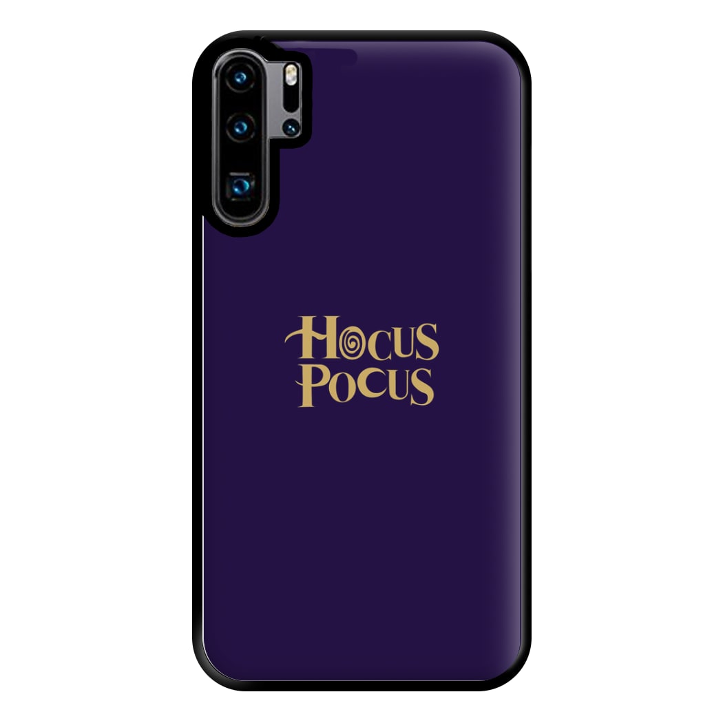 Text - Hocus Halloween Phone Case for Huawei P30 Pro