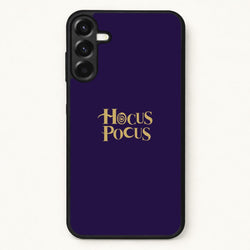 Text - Hocus Halloween Phone Case for Galaxy A17