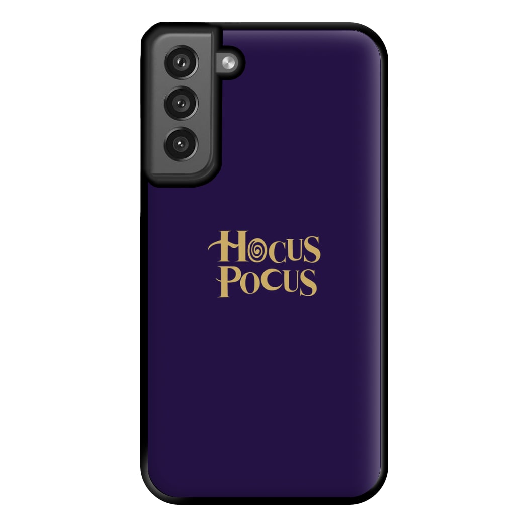 Text - Hocus Halloween Phone Case for Galaxy S21FE