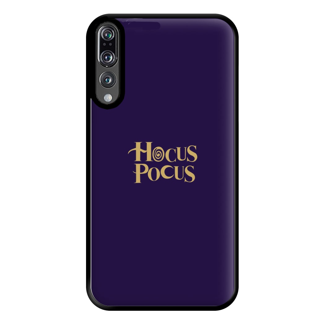 Text - Hocus Halloween Phone Case for Huawei P20 Pro