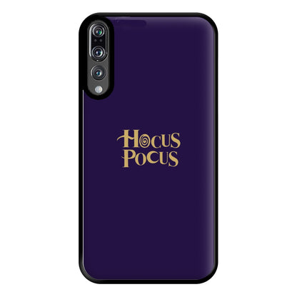 Text - Hocus Halloween Phone Case for Huawei P20 Pro