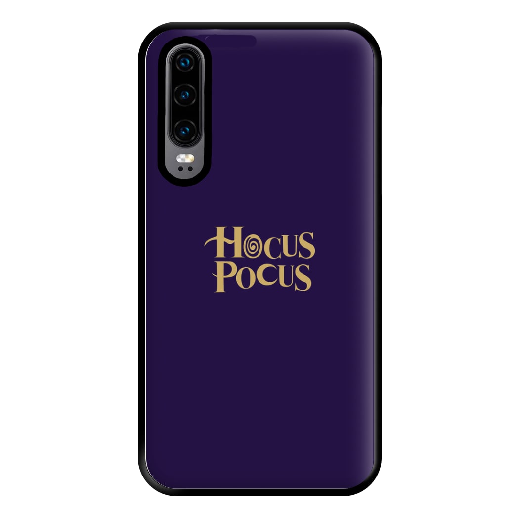 Text - Hocus Halloween Phone Case for Huawei P30