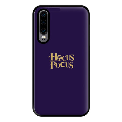 Text - Hocus Halloween Phone Case for Huawei P30