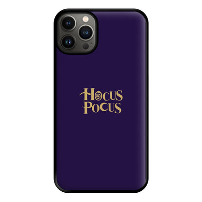 Text - Hocus Halloween Phone Case for iPhone 13