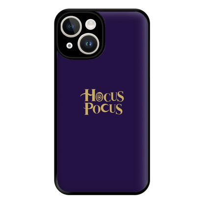 Text - Hocus Halloween Phone Case for iPhone 14