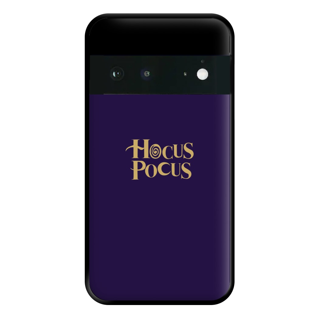 Text - Hocus Halloween Phone Case for Google Pixel 6a