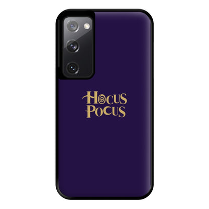 Text - Hocus Halloween Phone Case for Galaxy S20FE