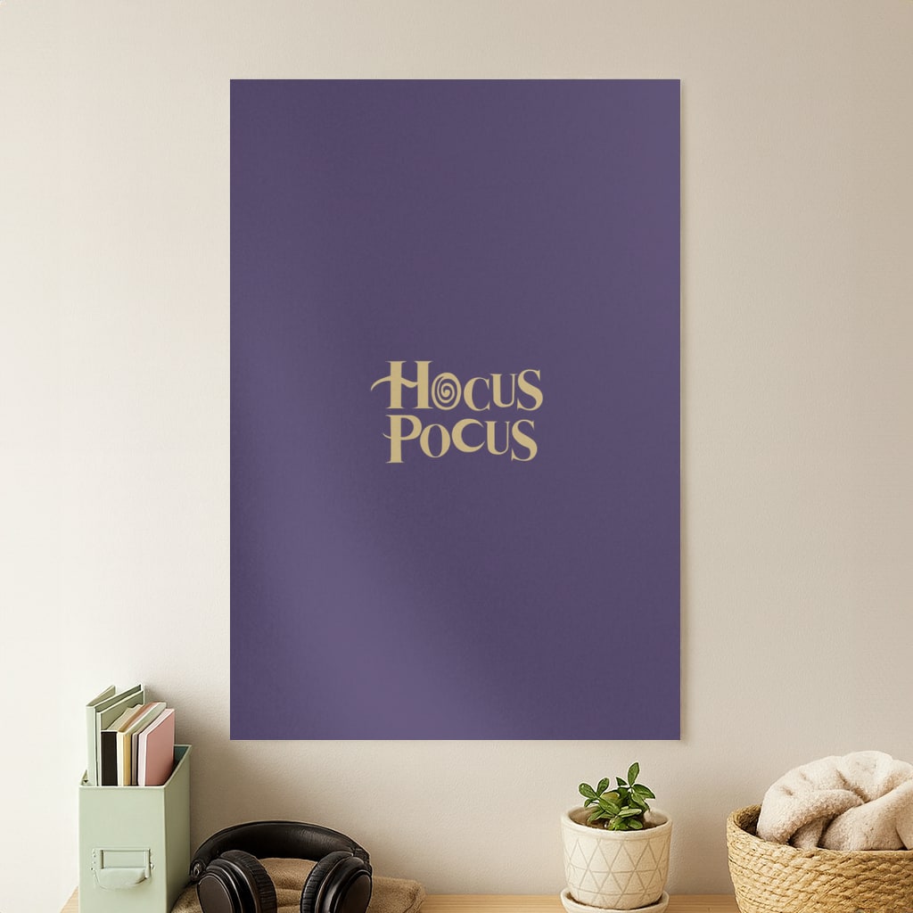 Text - Hocus Halloween Poster
