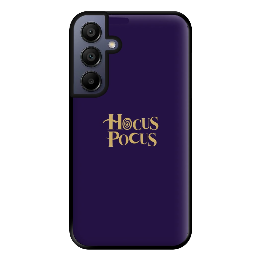 Text - Hocus Halloween Phone Case for Galaxy A15