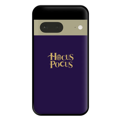 Text - Hocus Halloween Phone Case for Google Pixel 7a