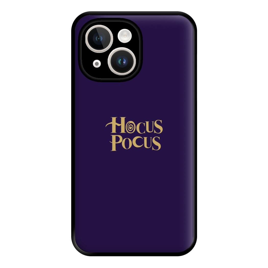 Text - Hocus Halloween Phone Case for iPhone 14 Plus