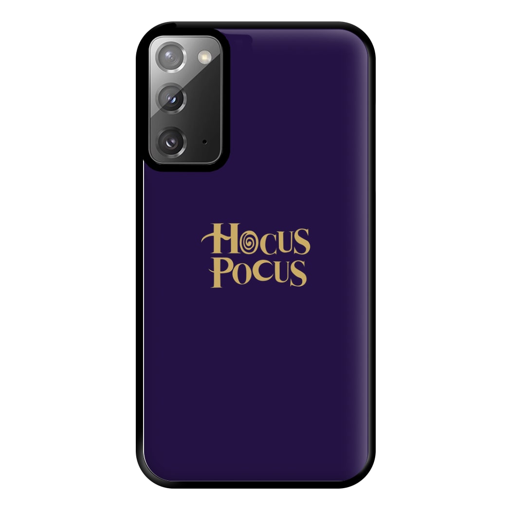 Text - Hocus Halloween Phone Case for Galaxy Note 20 Ultra