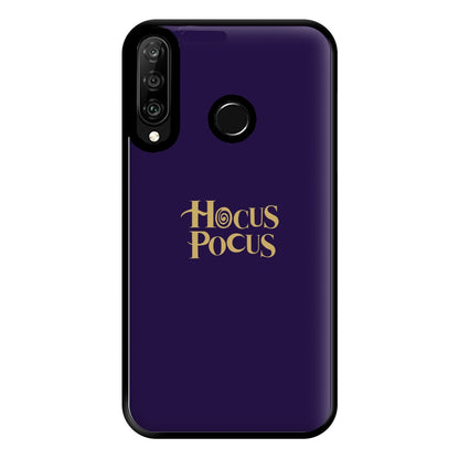 Text - Hocus Halloween Phone Case for Huawei P30 Lite