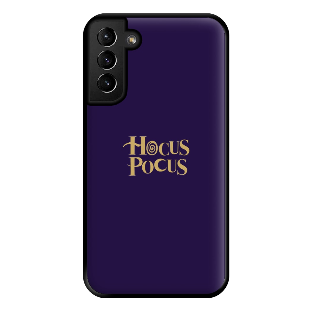 Text - Hocus Halloween Phone Case for Galaxy S21 Plus