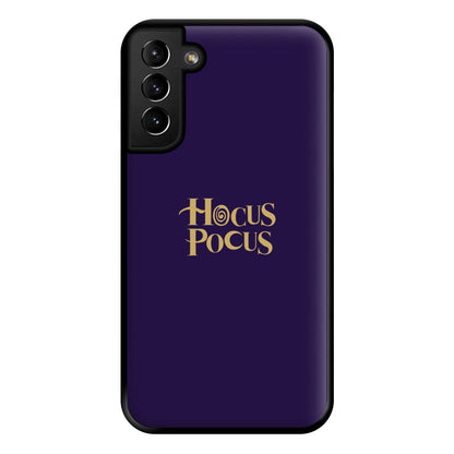 Text - Hocus Halloween Phone Case for Galaxy S21 Plus