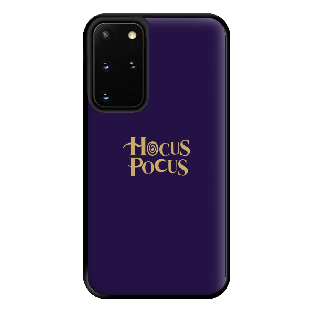 Text - Hocus Halloween Phone Case for Galaxy S20 Plus