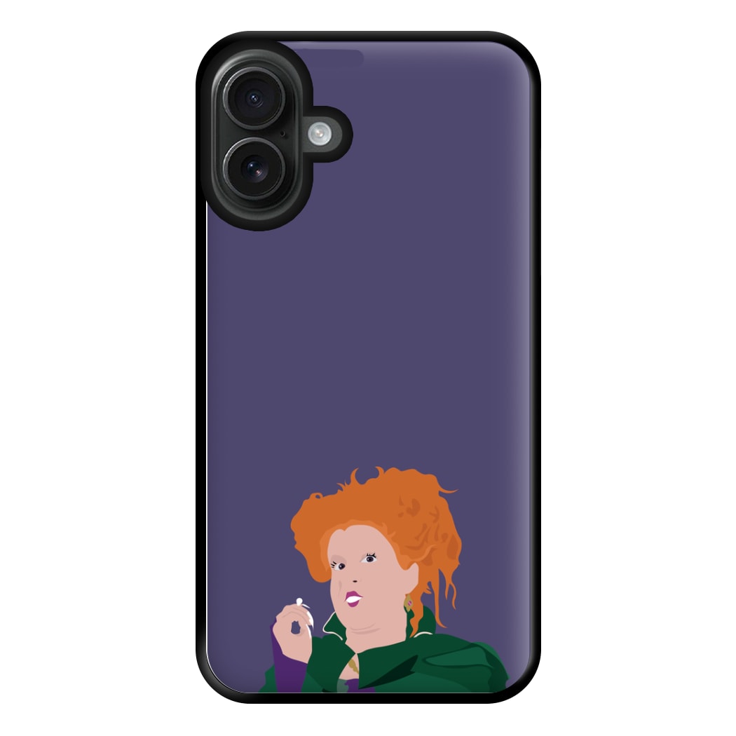 Winifred Sanderson - Hocus Halloween Phone Case for iPhone 16 Plus