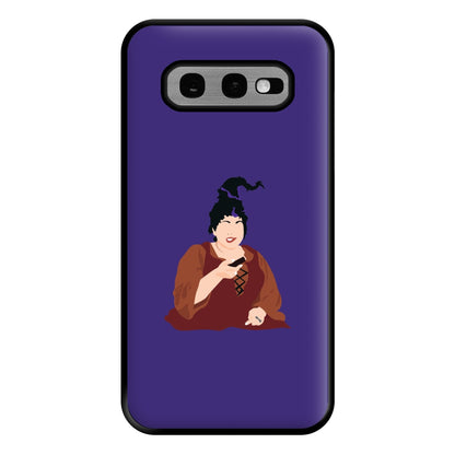 Mary Sanderson - Hocus Halloween Phone Case for Galaxy S10e