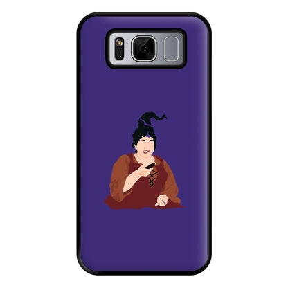 Mary Sanderson - Hocus Halloween Phone Case for Galaxy S8 Plus