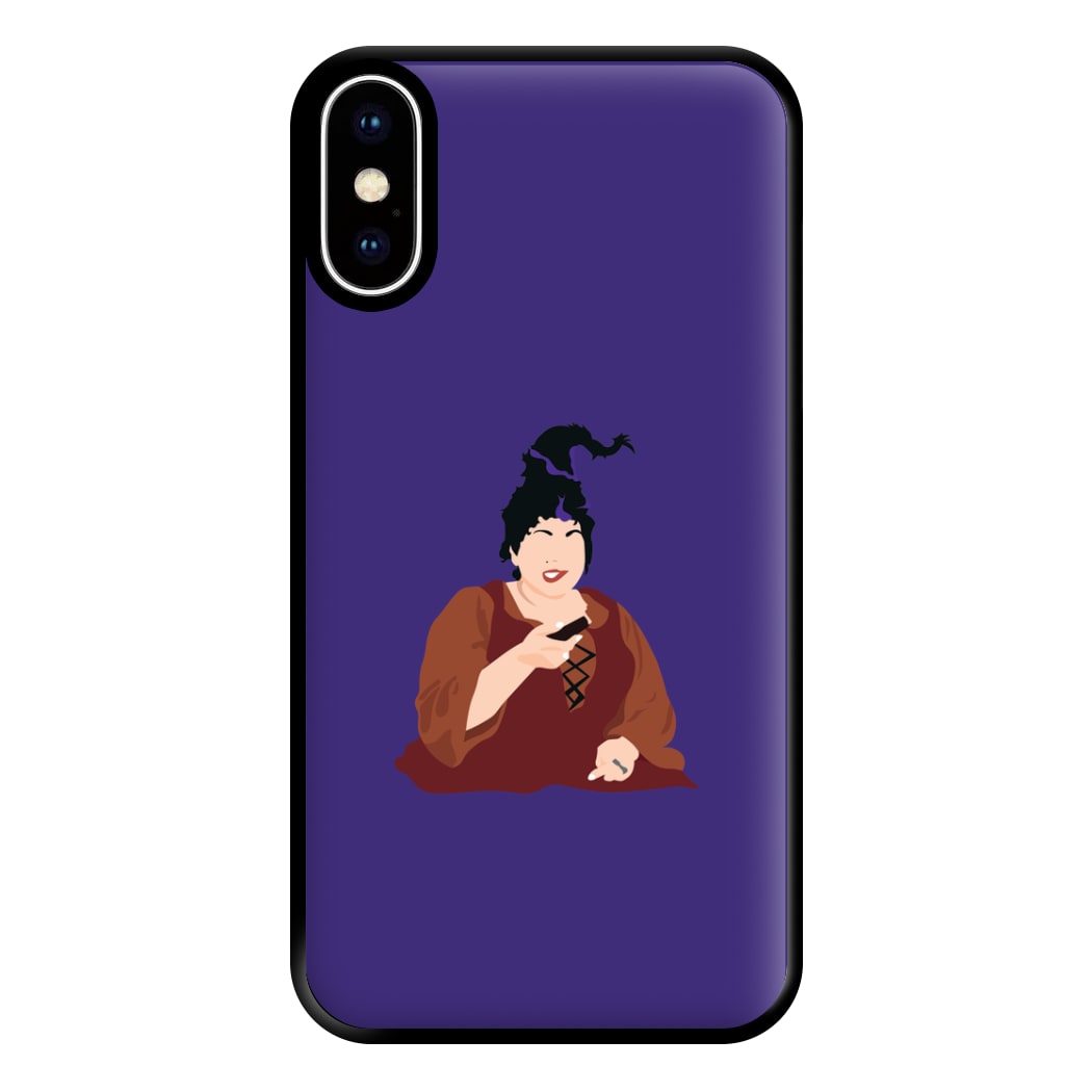 Mary Sanderson - Hocus Halloween Phone Case for iPhone XS Max